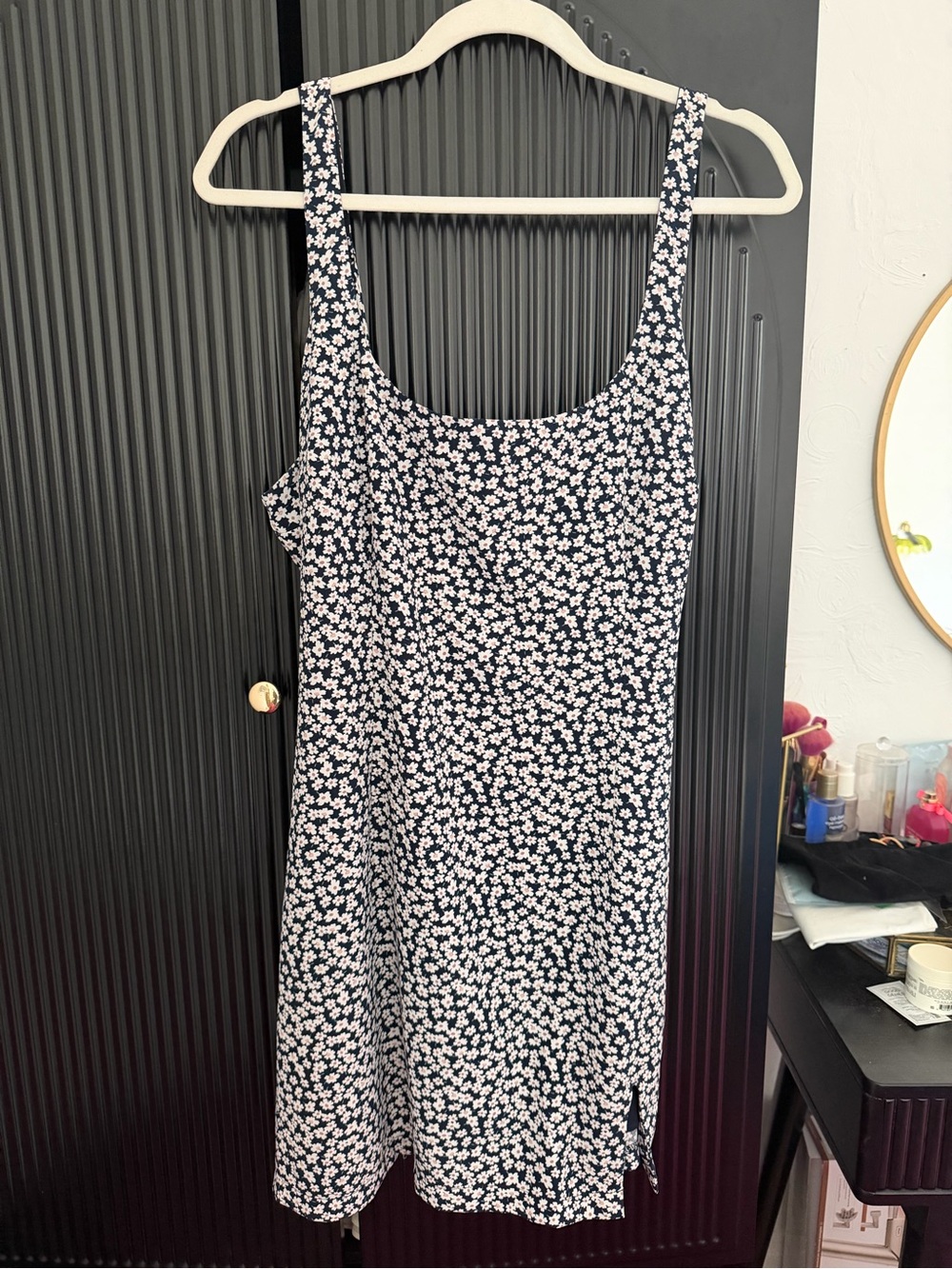 Abercrombie & Fitch Mini Dress with White Daisy Print